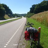na trasie w Danii